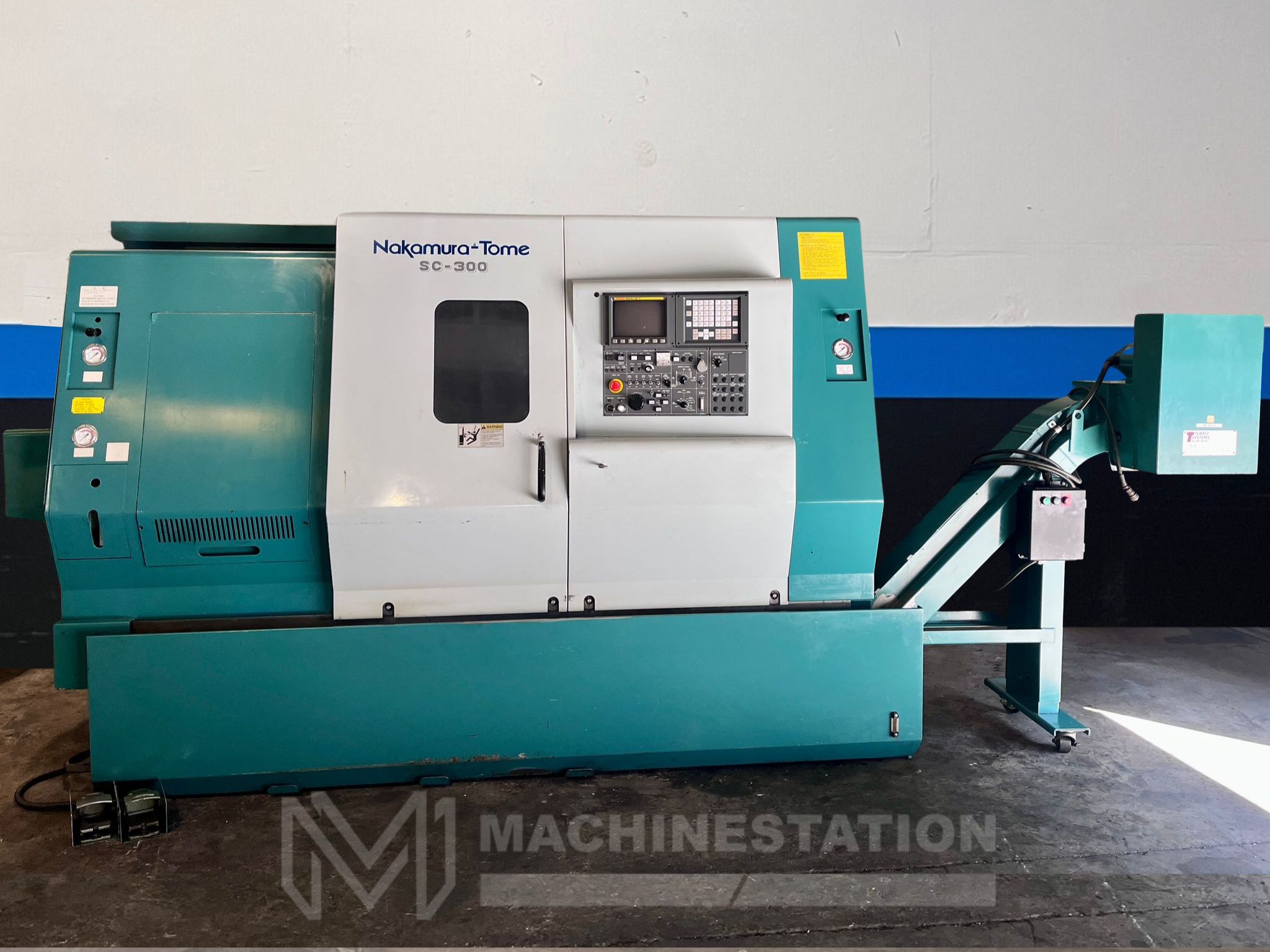 NAKAMURA-TOME-SC-300-5 Nakamura Tome SC-300 CNC Turning Center – 10″ Chuck Lathe - Image 1